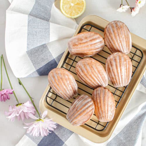 Lemon Madeleines • Kitchenlicious