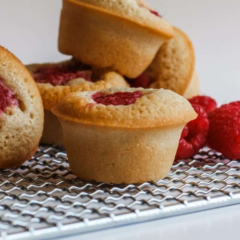 Raspberry Financier Freshly baked